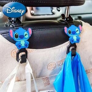 Brand New 2pcs Disney Stitch Hooks for th Backseat of Your Car